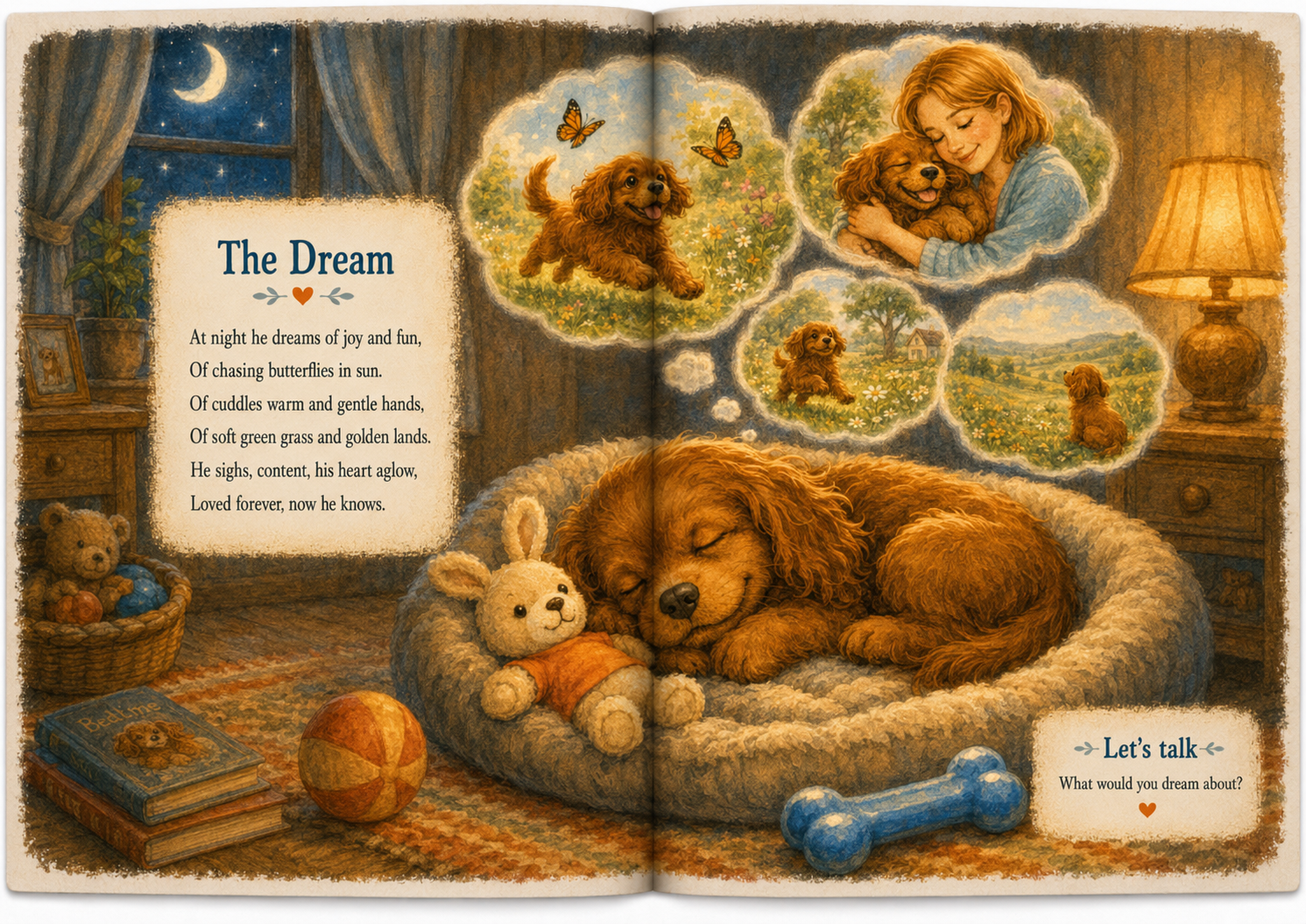 The Dream: Sammy sleeps and dreams of happy days